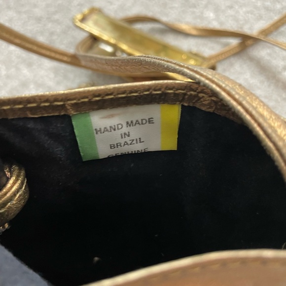 🚚MOVING SALE Vintage 1970 Carvalhu's Brutalist Amethyst Brass & bronze Leather - Picture 7 of 16